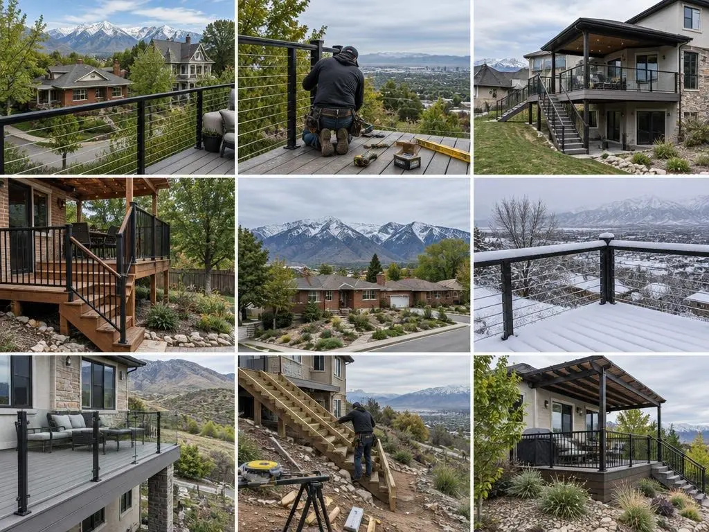 Deck Railings & Stairs in Salt Lake City, UT
