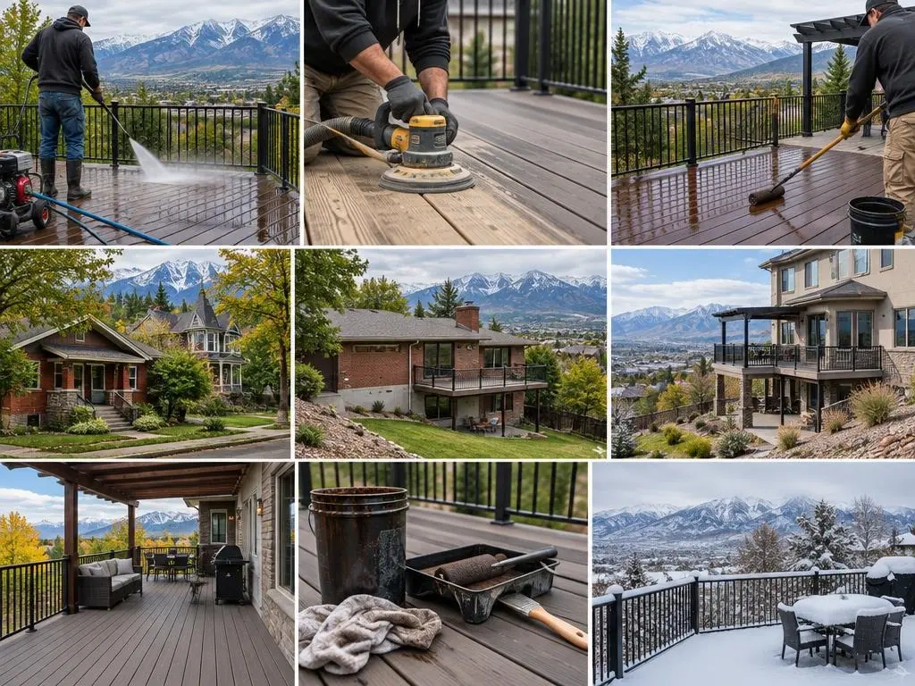 Deck Staining & Sealing in Salt Lake City, UT