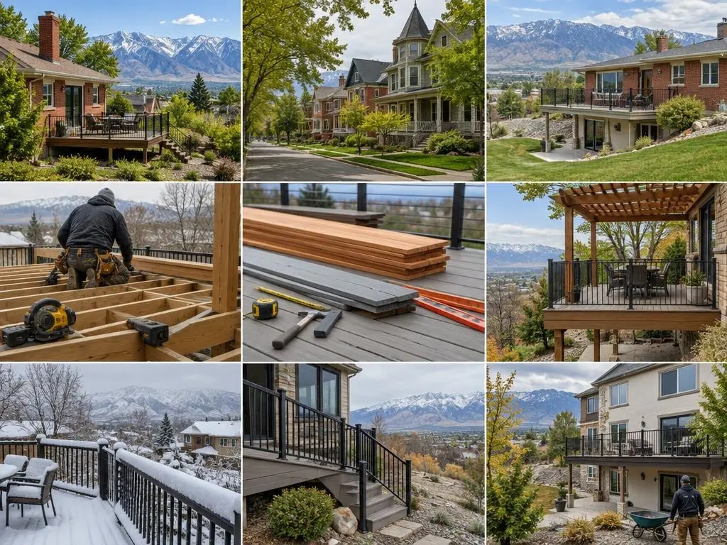 Wood Deck Building in Salt Lake City, UT
